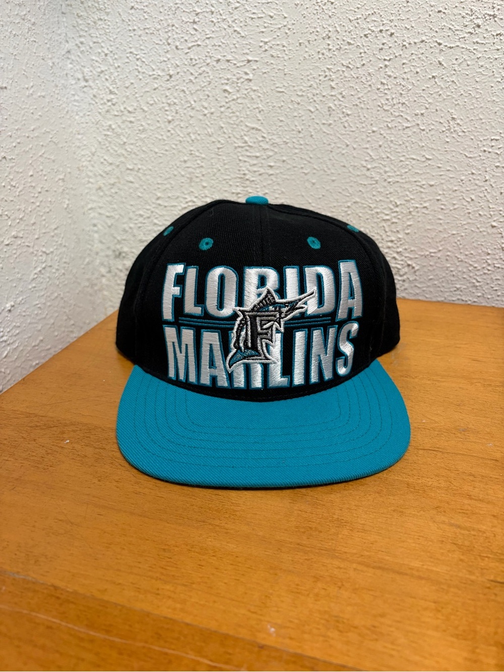 Florida marlins mlb Coopers town collection snap back hat like new
